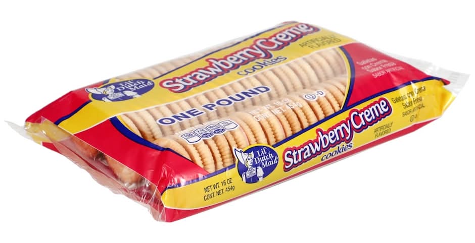 Lil Dutch Maid Creme Cookies, Strawberry (16 oz)