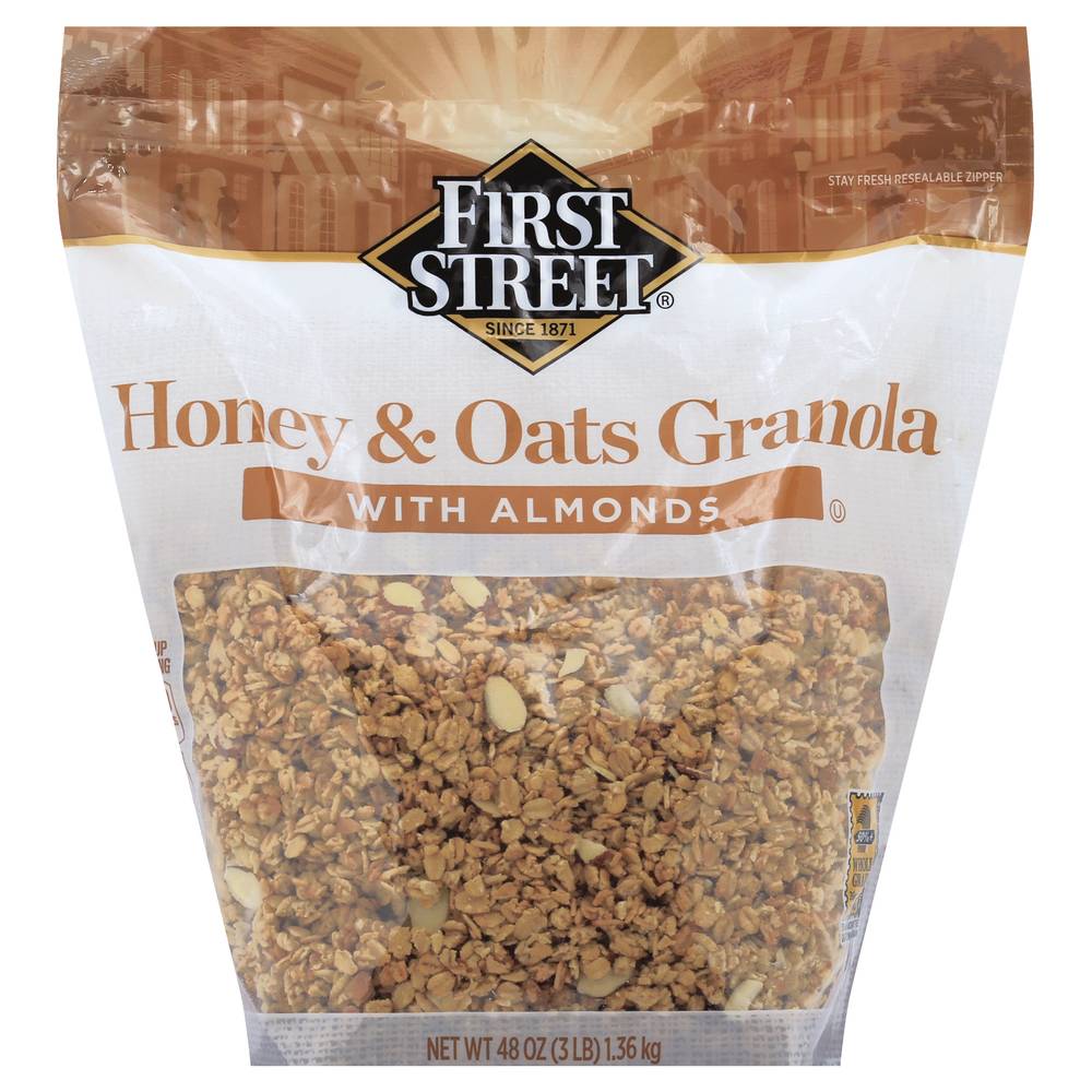 First Street Honey & Oats Granola With Almonds (3 lbs)