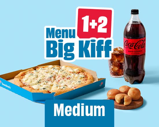 1 🍕 + 1🍟 + 1🥤 au choix (taille M)