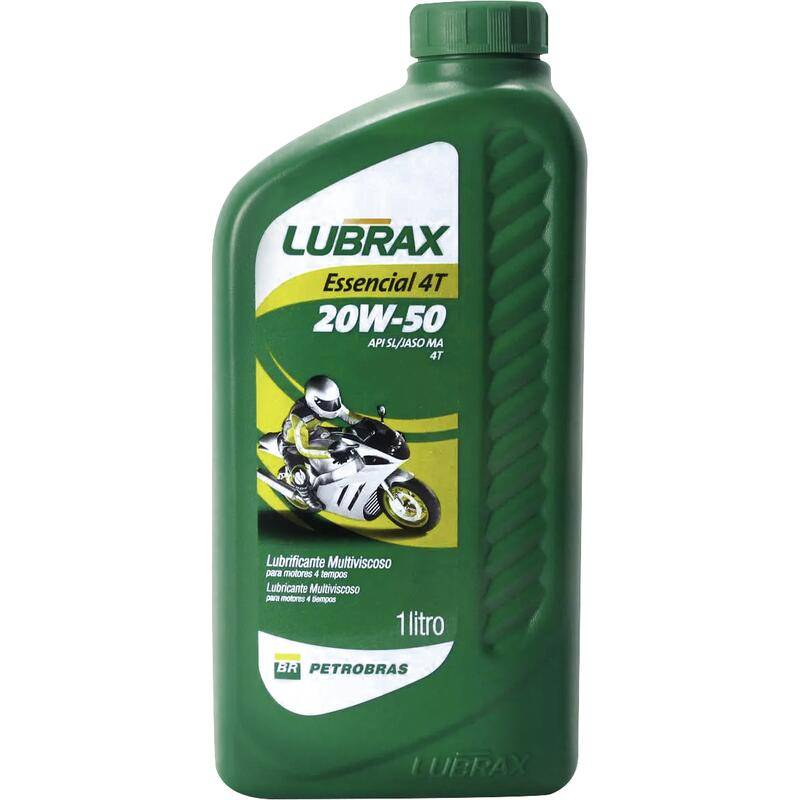 Lubrax óleo para moto 47 20w-50 essencial (1l)
