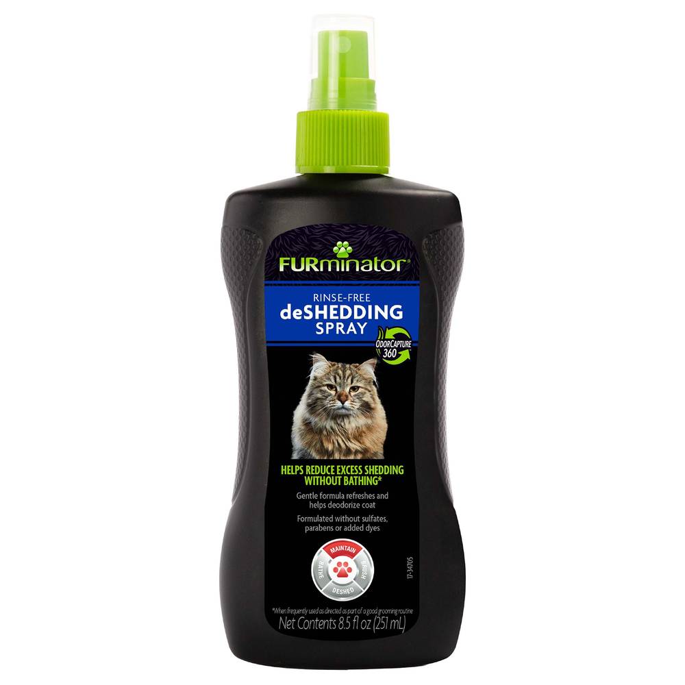 Furminator Rinse-Free Deshedding Spray For Cats