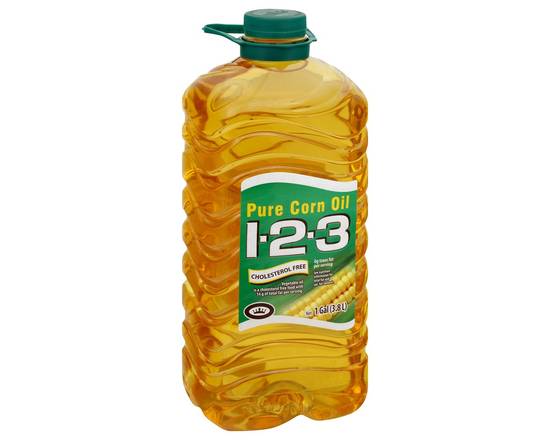 1- 2- 3 · Pure Corn Vegetable Oil (1 gal)