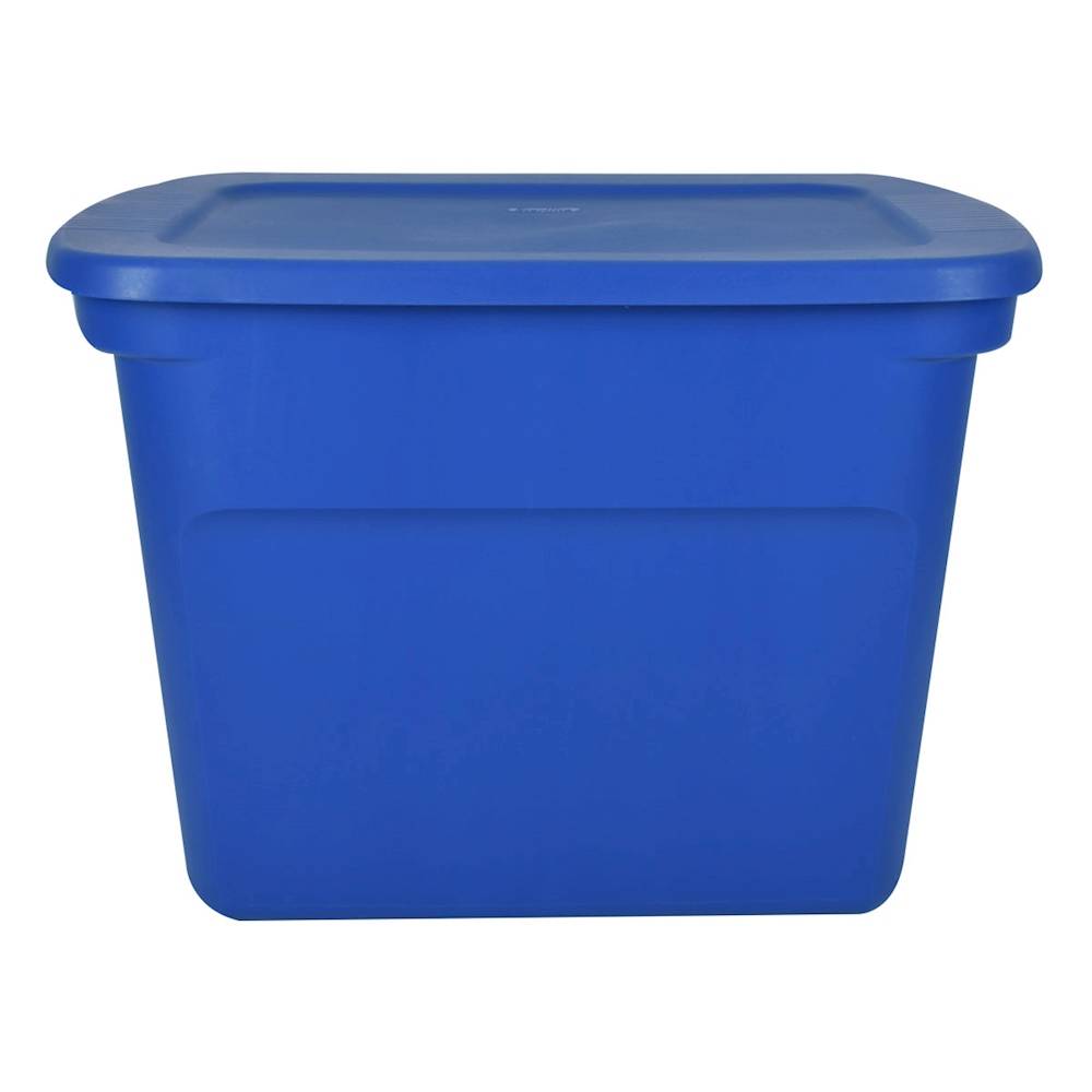 Sterilite caja de plástico azul (1 pieza)