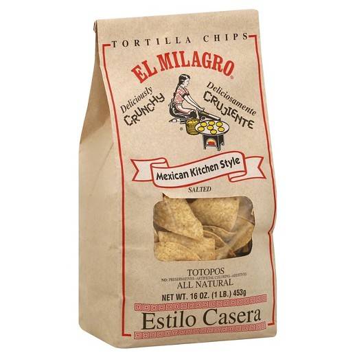 El Milagro - Totopos Chips - 1 lb Bag