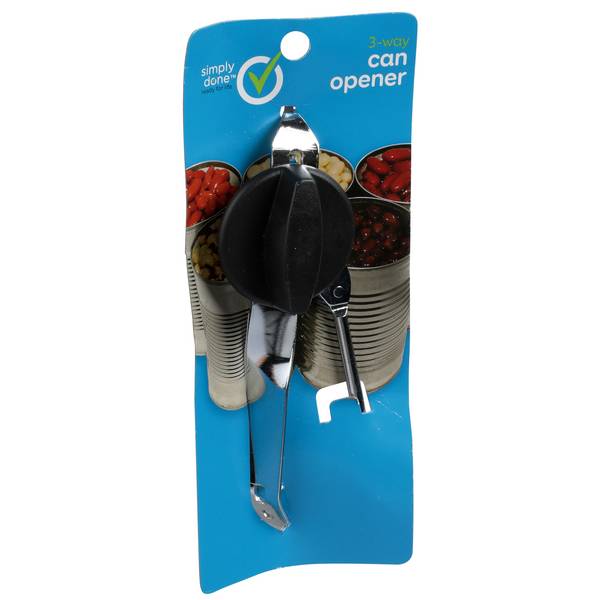 Simply Done 3-Way Can Opener
