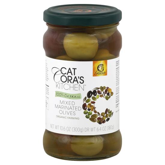 Gaea Organic Mixed Marinated Olives (10.6 oz)