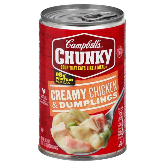 Campbell's Chunky Creamy Chicken and Dumplings Soup