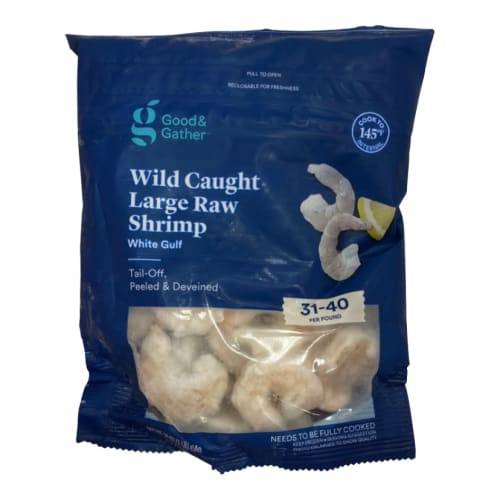 Good & Gather Wild Caught Large Raw Shrimp