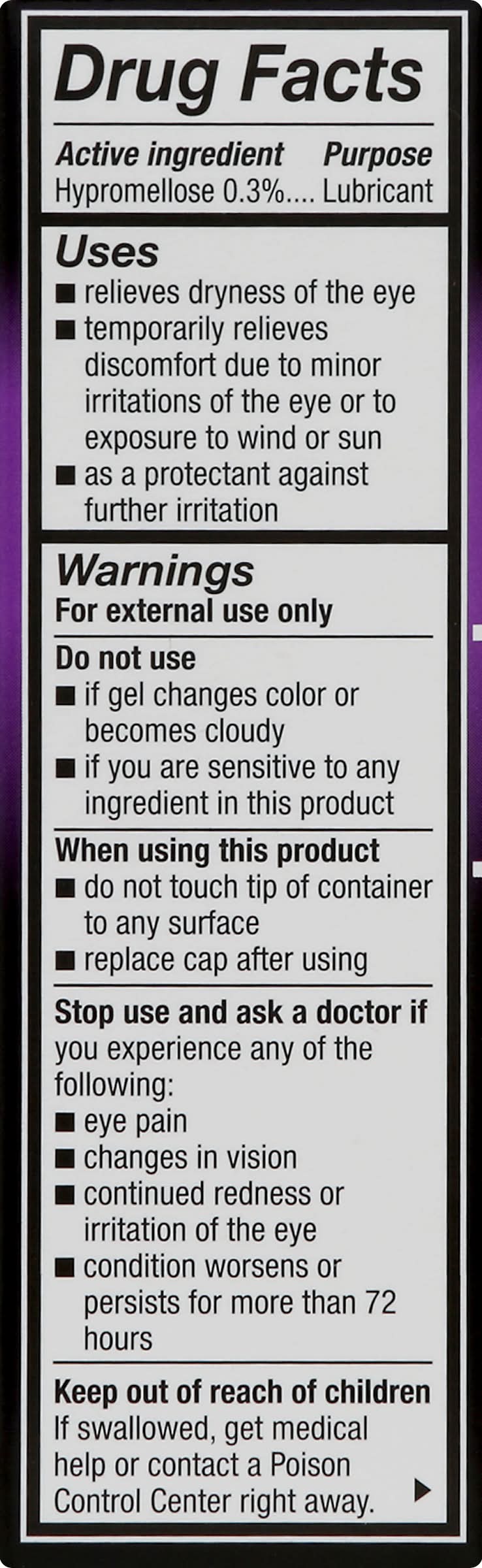 lubricantes sexuales para durar más Cub Foods - GenTeal Lubricant Eye Gel For Severe Dry Eye (0.4 fl oz) -  Delivery in Under an Hour