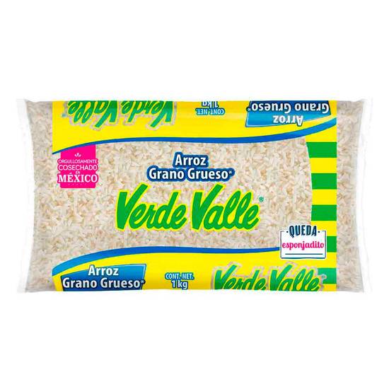 Verde valle arroz grano grueso (bolsa 1 kg)