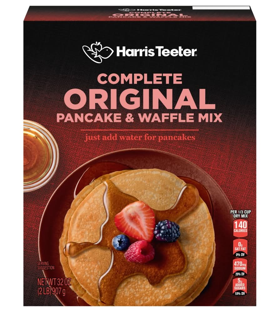 Harris Teeter Complete Pancake & Waffle Mix, Original (32 oz)
