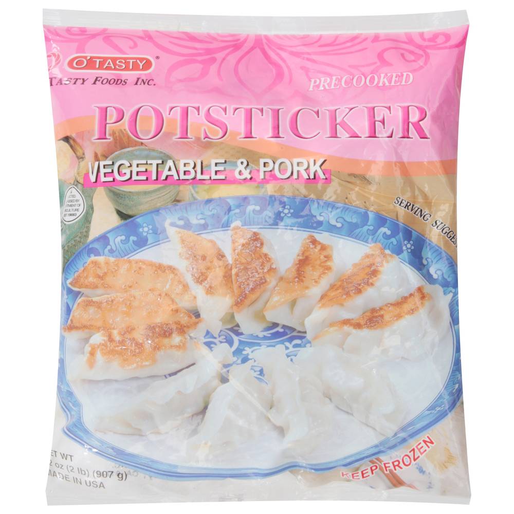 O'Tasty Vegetable & Pork Pot Sticker (32 oz)