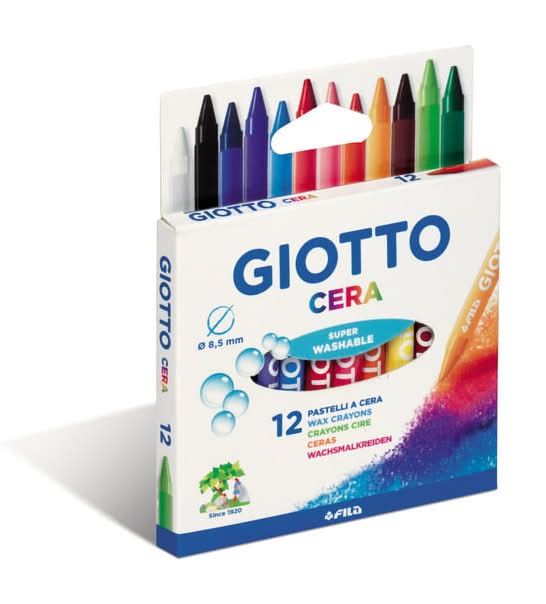 Lápis Cera 12 unidades Giotto