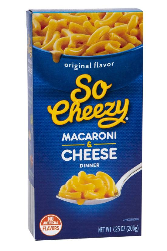 So Cheezy Macaroni Dinner (cheese)