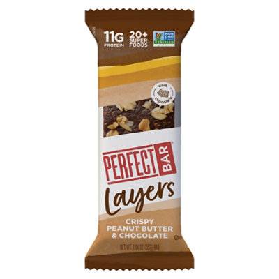 Perfect Bar Layers Crispy Peanut Butter And Chocolate - 1.94 Oz