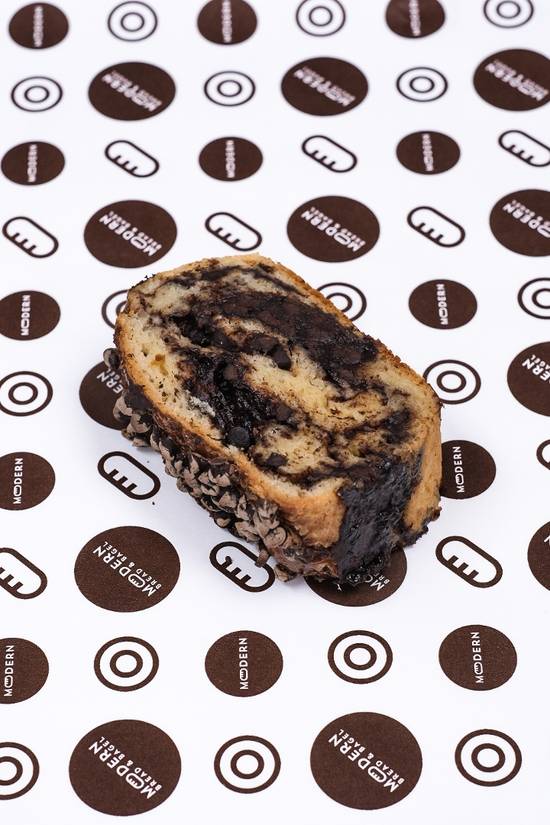 Chocolate Babka (DF) Slice