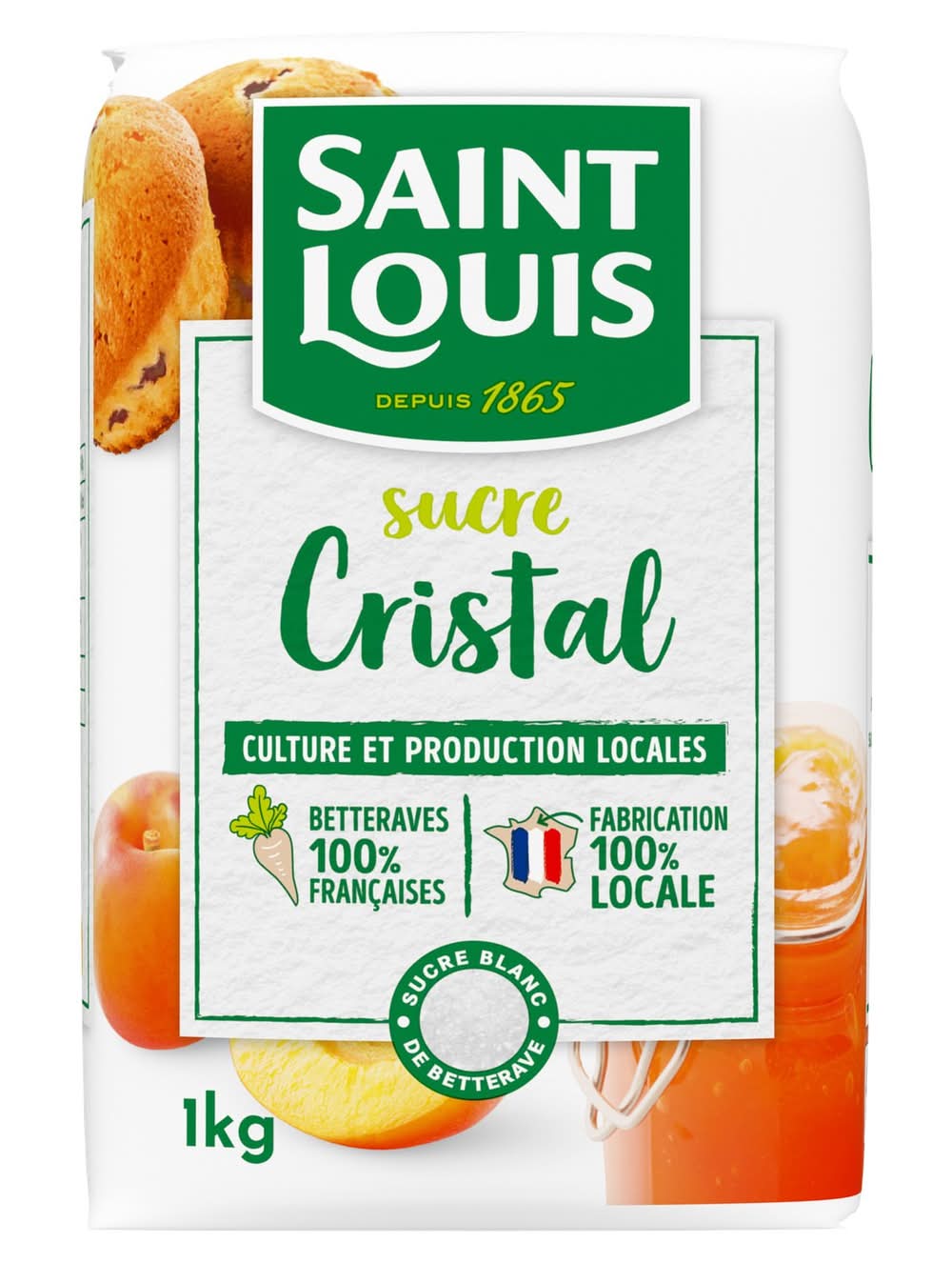 Saint Louis - Sucre cristal (1kg)