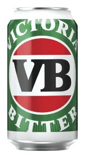 Victoria Bitter VB Can 375mL – 6 Pack