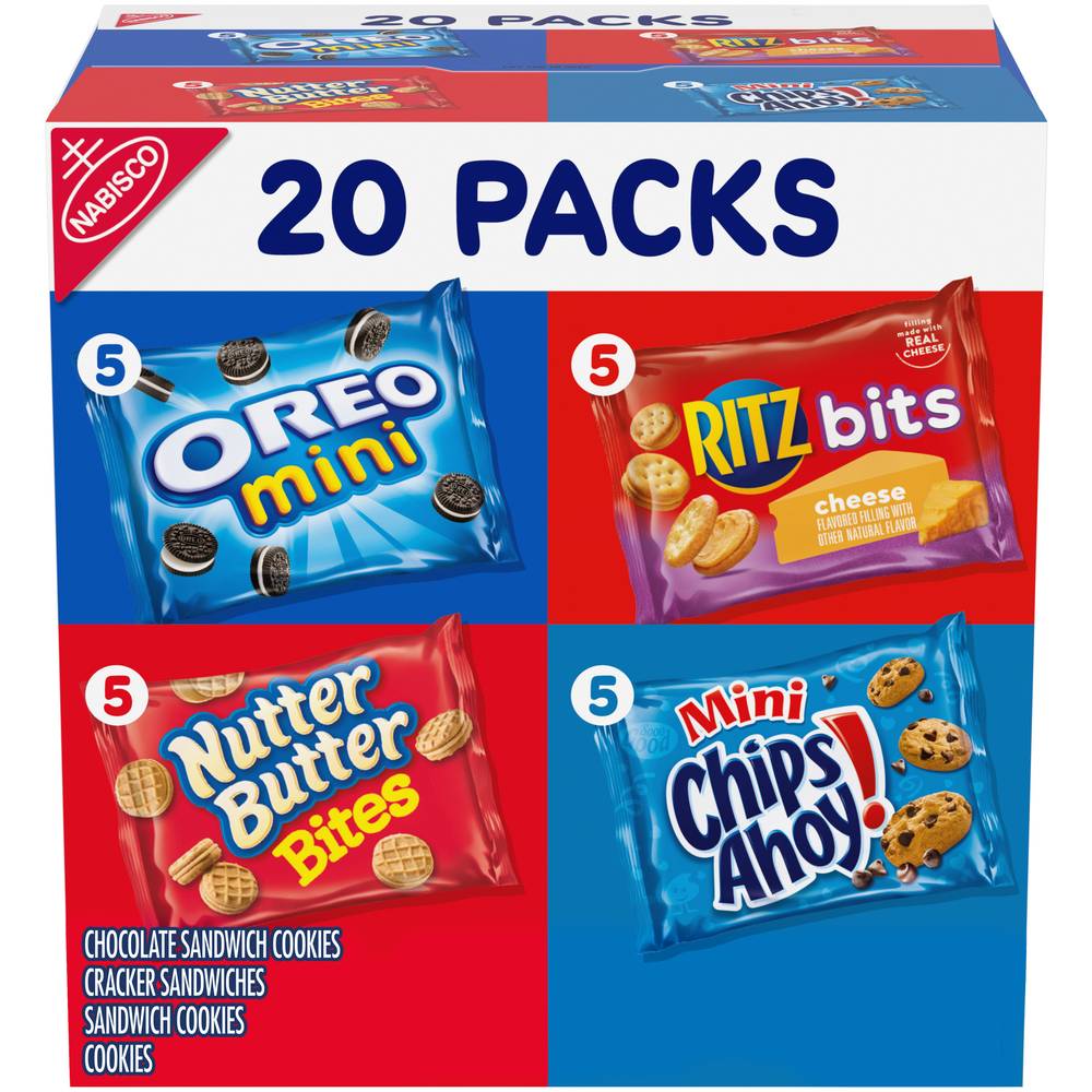 Nabisco Cookies and Crackers Variety pack (560 g)