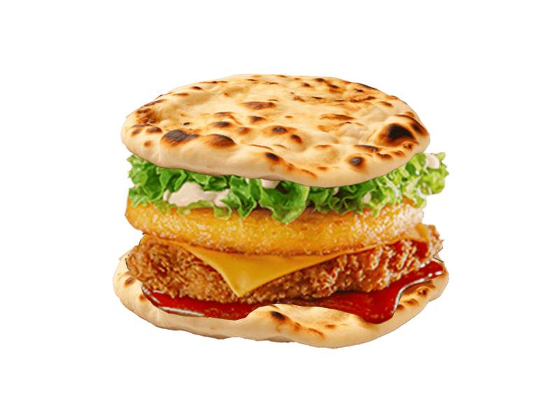 Naan burger  VEGGIE