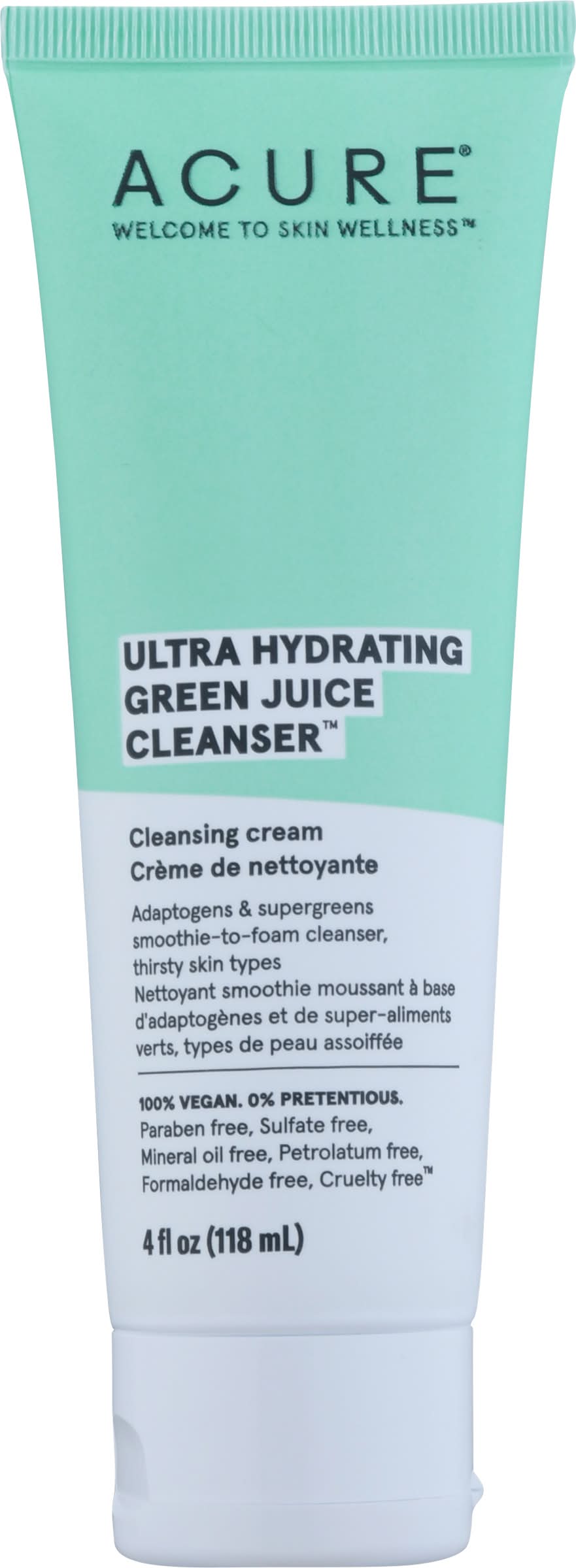 Acure Adaptogens & Supergreens Ultra Hydrating Green Juice Cleanser (4 fl oz)