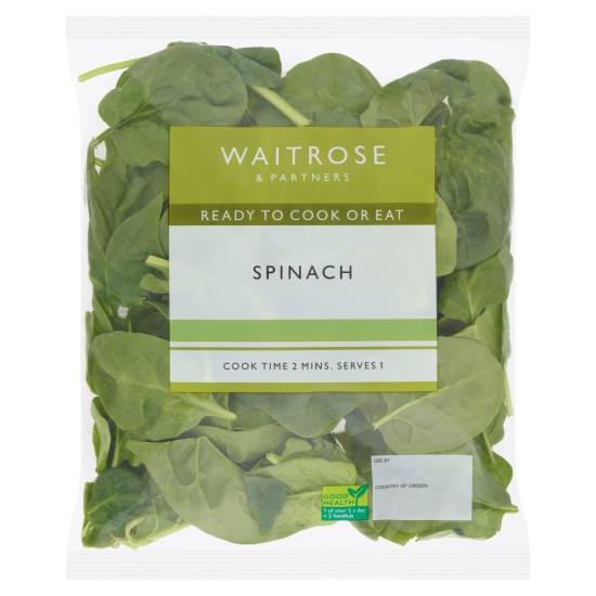 Waitrose & Partners Spinach