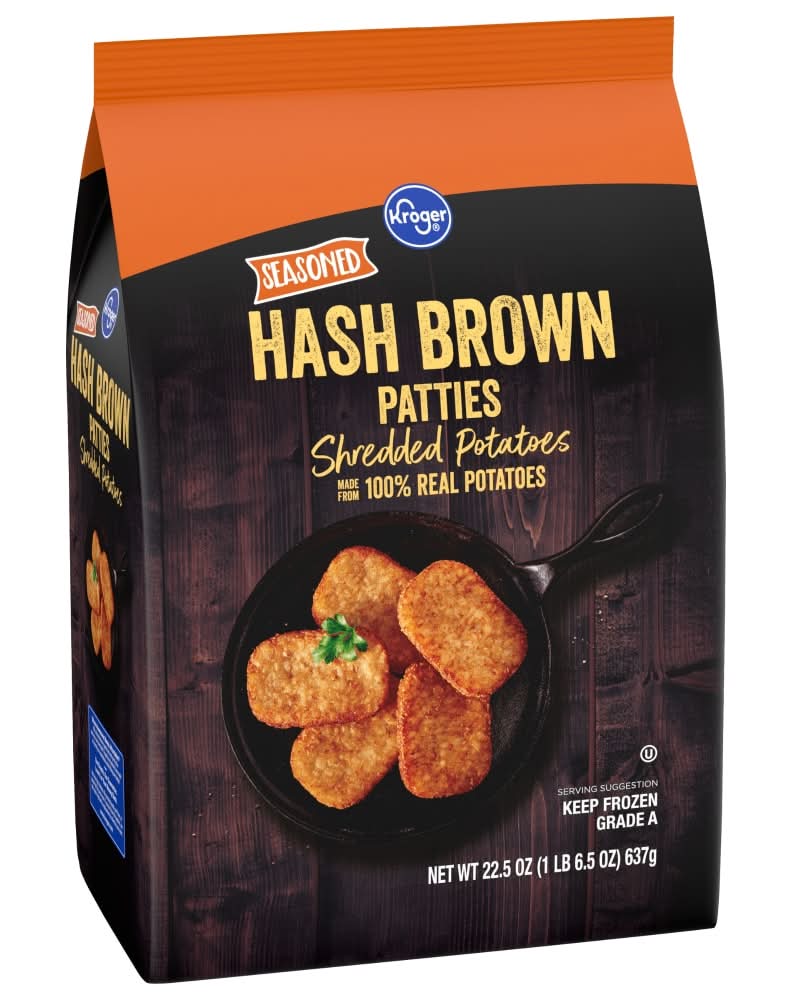 Kroger® Seasoned Hash Brown Shredded Potato Patties