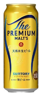 367851：サントリー ザ・プレミアム・モルツ 500ML缶 / Suntory Premium Malt’s