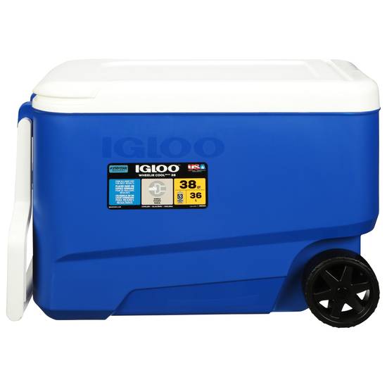 Igloo Wheelie Cool Blue Cooler