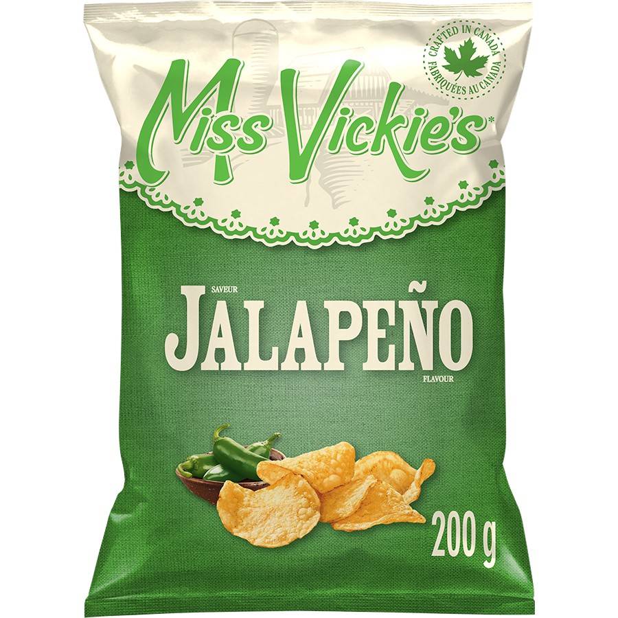 Miss vickie's jalapeño croustilles (200 g) - jalapeño chips (200 g)