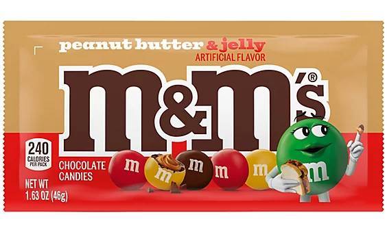 M&M'S Peanut Butter & Jelly Chocolate Candies Share Size (2.83oz)
