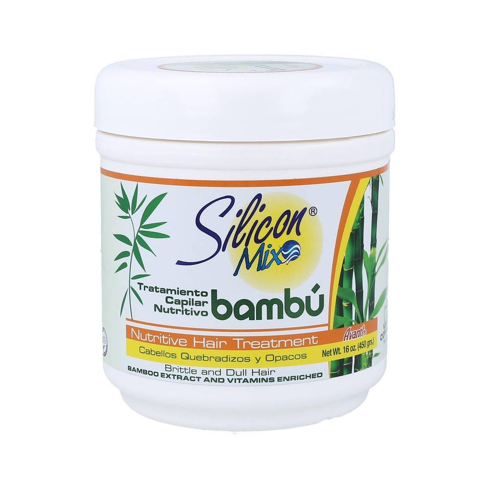 Tratamiento Capilar Nutritivo Silicon Bambú 16 Oz
