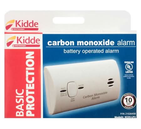 Kidde Battery Operated Carbon Monoxide Alarm
