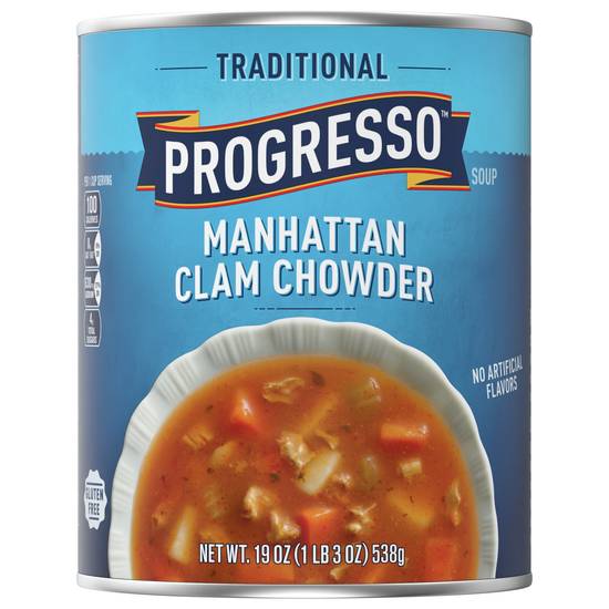 Progresso Traditional Manhattan Clam Chowder Soup