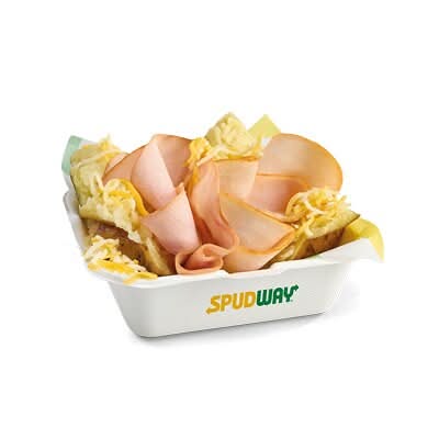 Ham, Turkey Breast & Cheese Jacket Potato