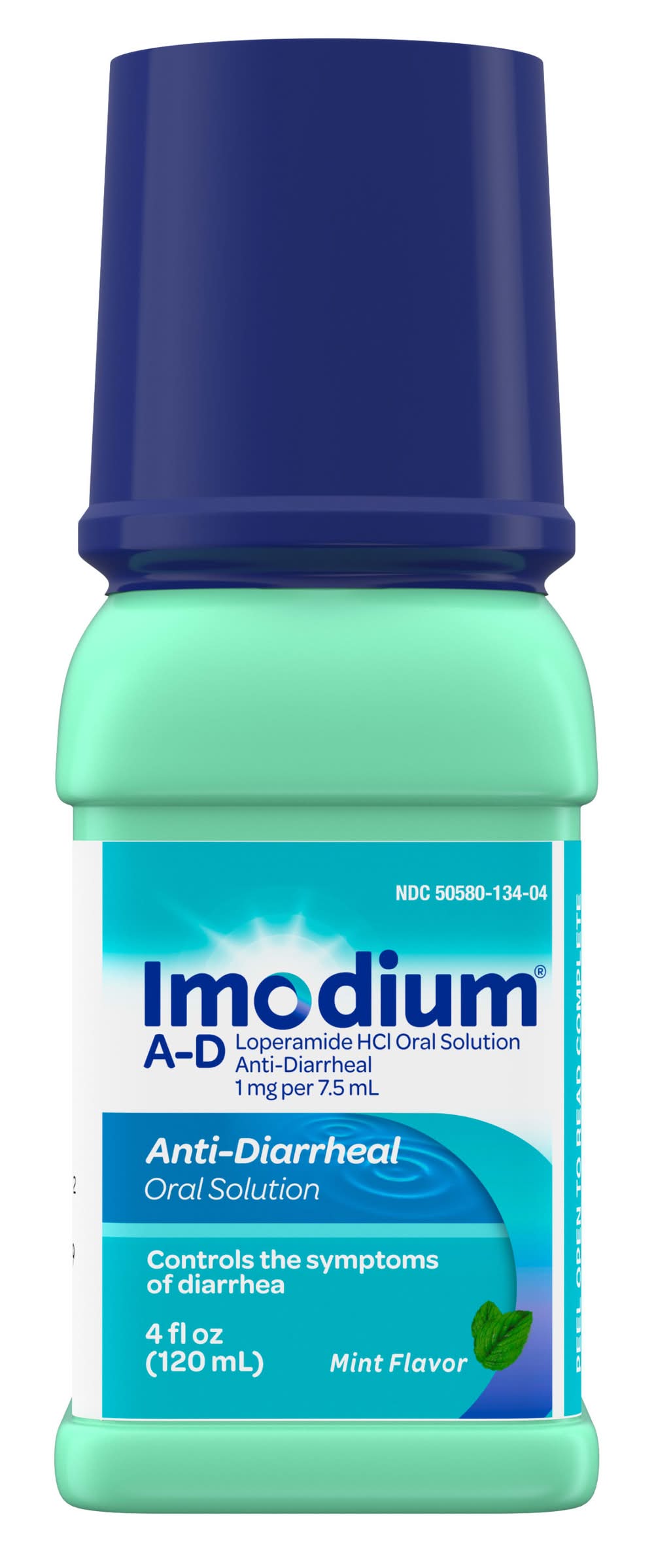 Imodium A-D Liquid Anti-Diarrheal Medicine, Mint (4 fl oz)