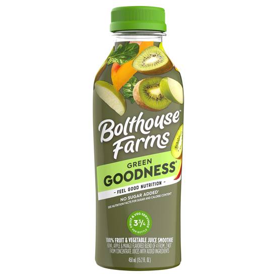 Bolthouse Farms Green Goodness 100% Fruit Juice Smoothie (15.2 fl oz)