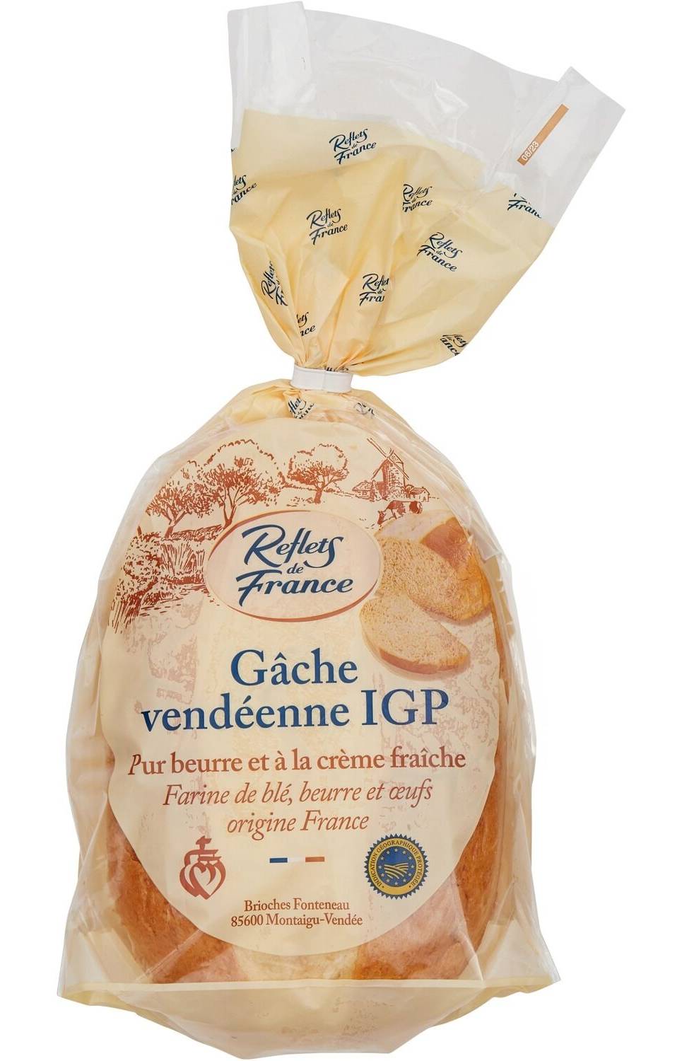 Reflets de France - Brioche gâche vendéenne (400g)