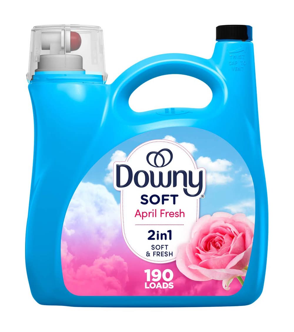 Downy April Fresh 2 In 1 Liquid Fabric Softener 140 Fl Oz