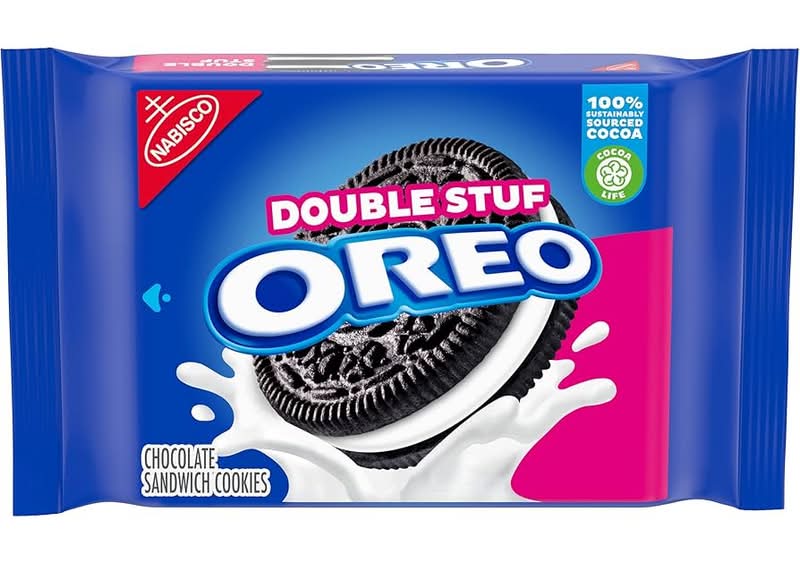 Oreo Double Stuf Chocolate Sandwich Cookies 15.35oz