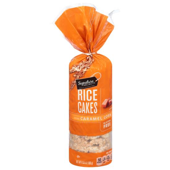 Signature Select Gluten Free Caramel Corn Rice Cakes (6.5 oz)