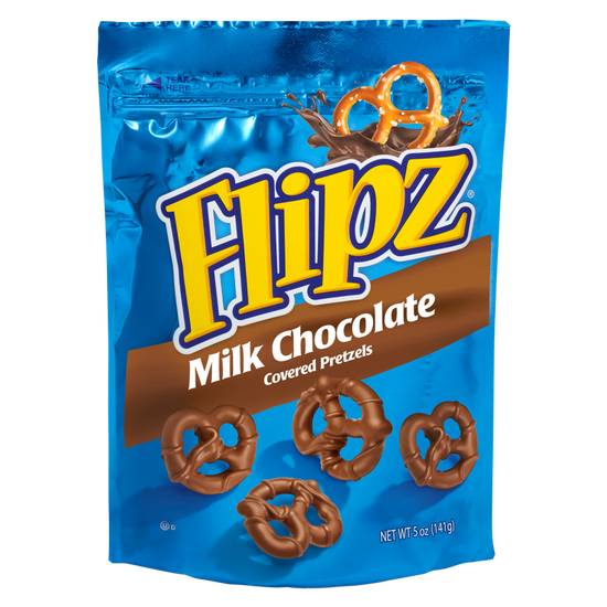 Flipz Milk Chocolate Pretzels 5oz