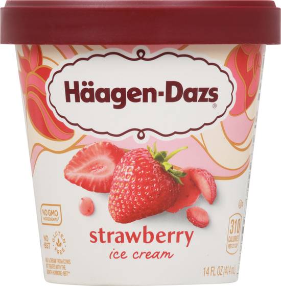Häagen-Dazs Gluten Free Strawberry Ice Cream