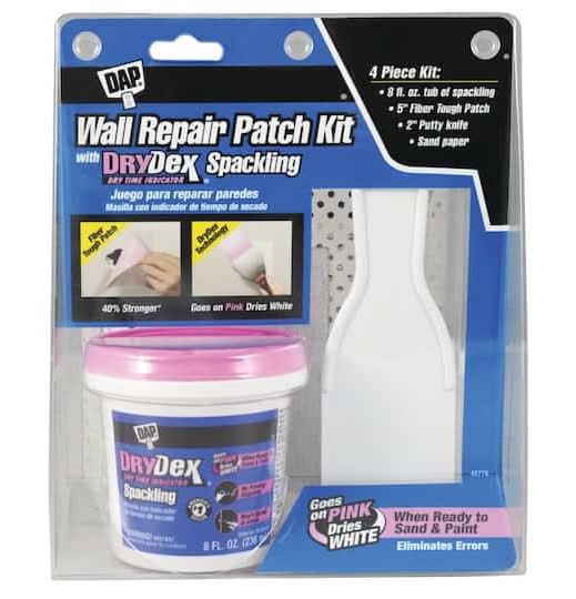 DAP Drydex Spackling Wall Repair Patch Kit (8 fl oz, 4 ct)