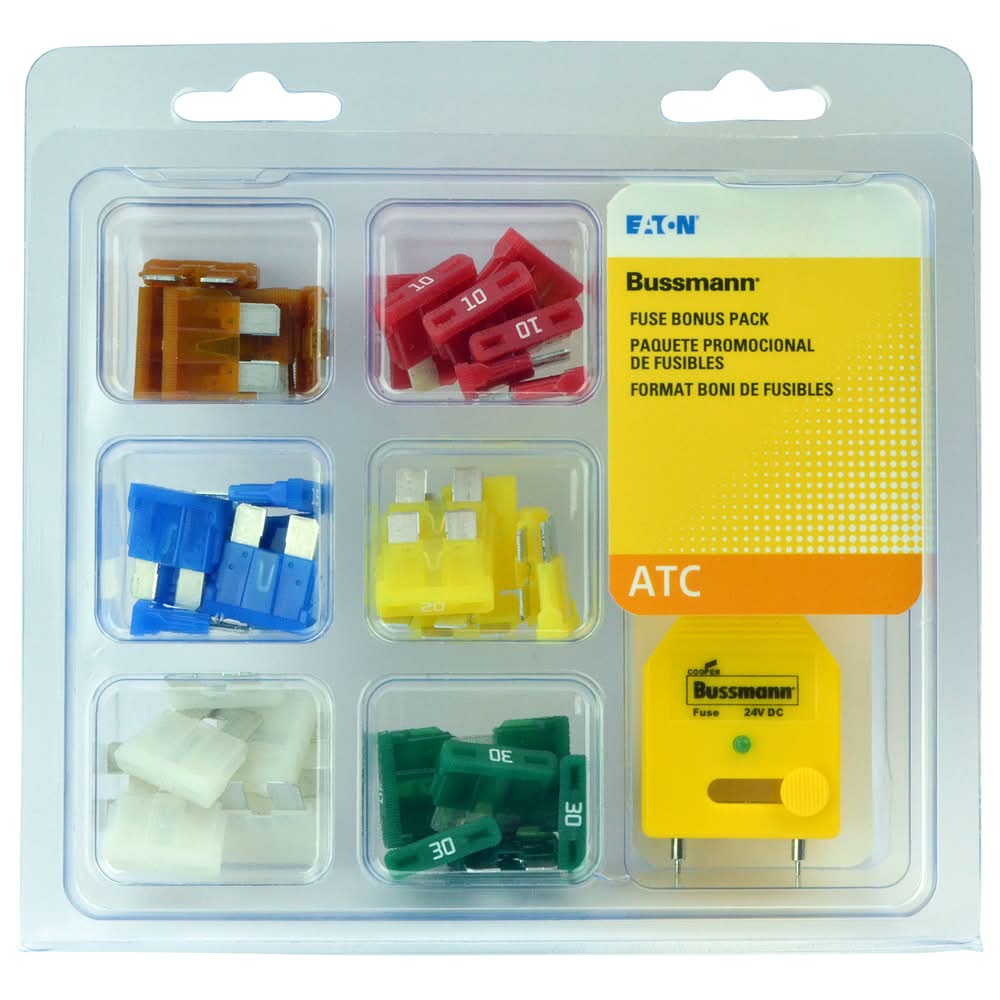 Bussmann Atc Assorted Blade Fuse Assortment 42 Pk