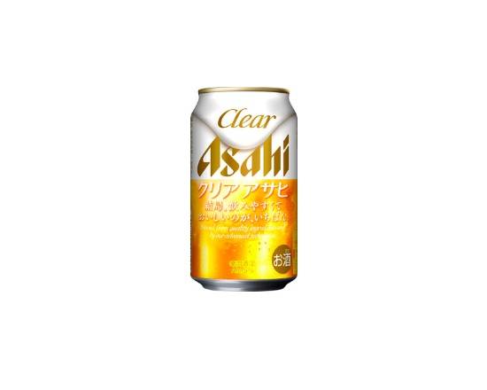 65393：アサヒ クリアアサヒ 350ML缶 / Asahi Clear Asahi