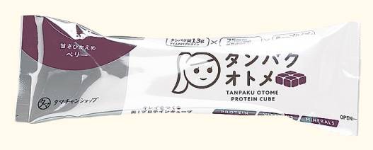 NLタンパクオトメプロテインキューブ ベリー 6個