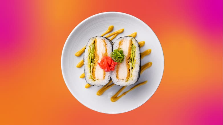 chicken katsu sushi sando