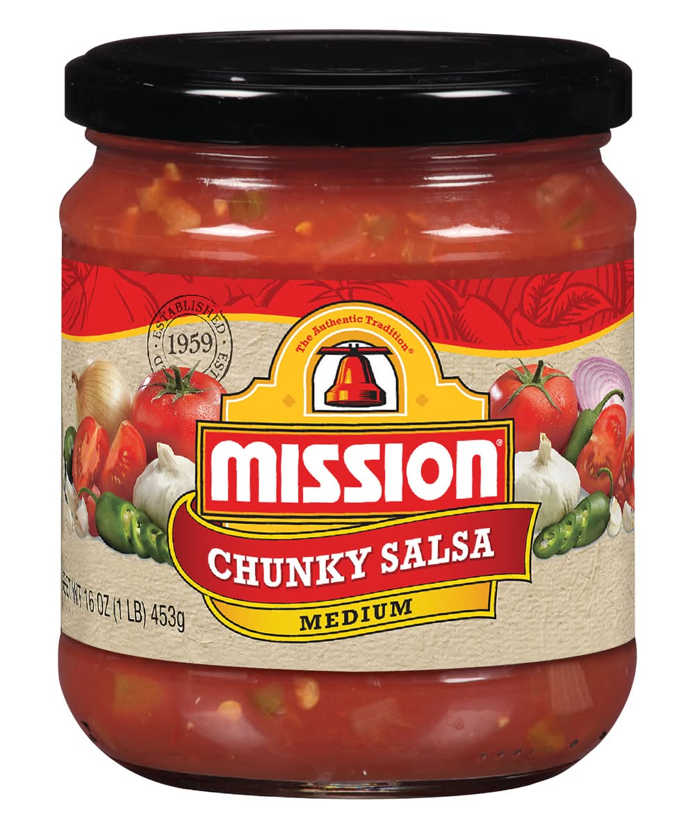 Mission Medium Chunky Salsa (16 oz)