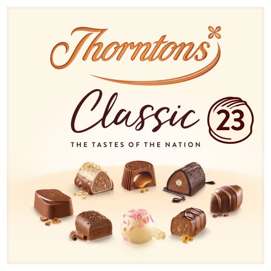 Thorntons Classic Assorted Gift Box Chocolates (262g)